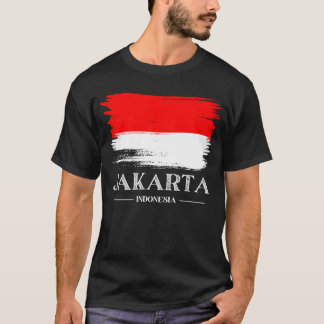 Camiseta energía vibrante de Yakarta, Indonesia