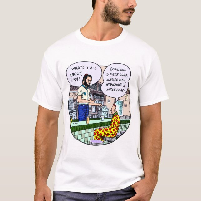 Camiseta enérgica #1 del hombre del silenciador (Anverso)