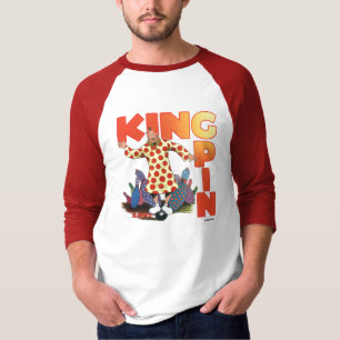 Camiseta Enérgico la cabeza de alfiler