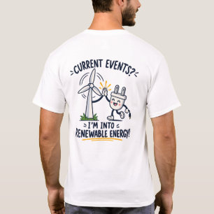 Camiseta Energizado por Energía Limpia – Energía Renovable