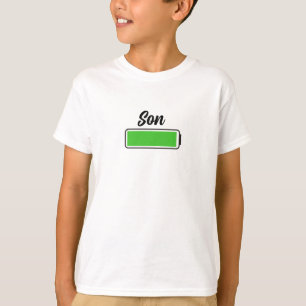 Camiseta Energizar el bono familiar con la correspondencia