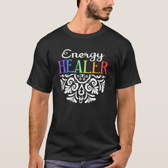 Camiseta Energy Chakra Holistic Healing Hands Energy Healer (Anverso)