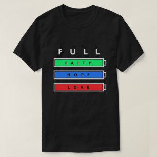 Camiseta Energy T-Shirt Faith Hope Love Full