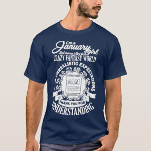 Camiseta Enero Chica Capricorn Crazy Fantasy