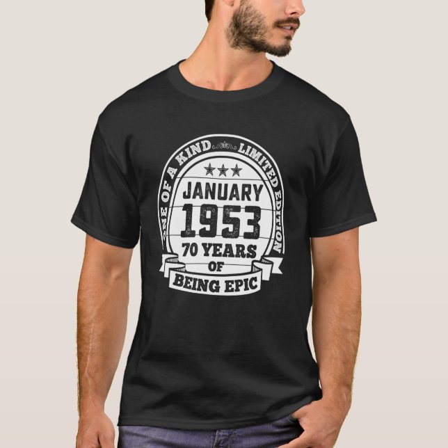 Camiseta Enero De 1953 70 Años De Ser Epi (Anverso)