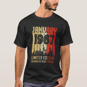 Camiseta Enero De 1967 56 Años De Ser Increíble