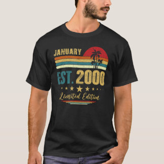 Camiseta Enero de 2000, 23 años