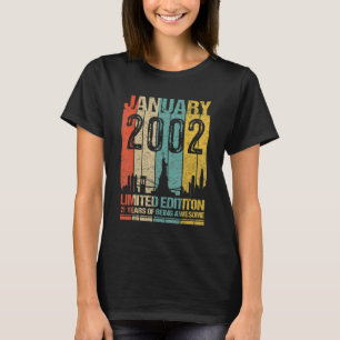 Camiseta Enero De 2002 21 Años De Ausencia