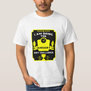 Camiseta Enero: Felicitaciones por pérdida de peso