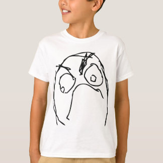 Camiseta Enfadada cara de meme infeliz