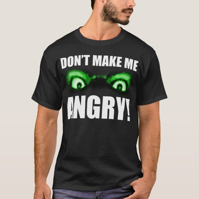 Camiseta Enfadado (Anverso)