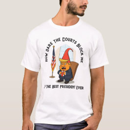 Camiseta Enfadado presidente Trump Gnome