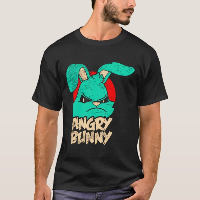Camiseta Enfadados conejos conejos conejos amores de conejo (Anverso)