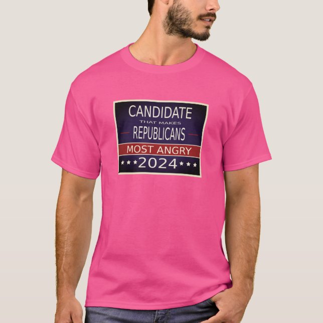 Camiseta Enfadar nuevamente a los republicanos (Anverso)