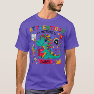 Camiseta Enfant Atención La Maternelle Jcome Maternelle
