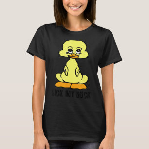 Camiseta Enfermar mi pato, cortado, sarcástico, inapropiado