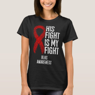 Camiseta Enfermedad cardíaca cianótica Su lucha es mi lucha