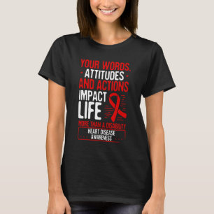 Camiseta Enfermedad cardiovascular Estrés Insuficiencia Ca