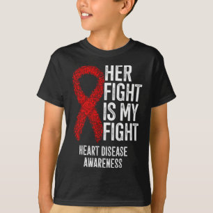 Camiseta Enfermedad Cardiovascular Su Lucha Es Mi Lucha Cor