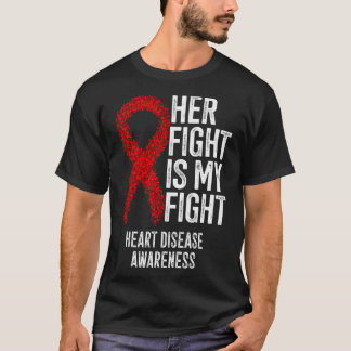 Camiseta Enfermedad Cardiovascular Su Lucha Es Mi Lucha Cor