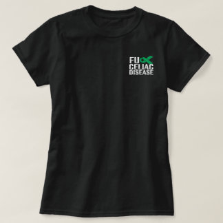 Camiseta Enfermedad Celíaca FU - Blanco y Verde