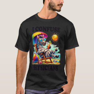 Camiseta Enfermedad crónica divertida que confundo a los mé