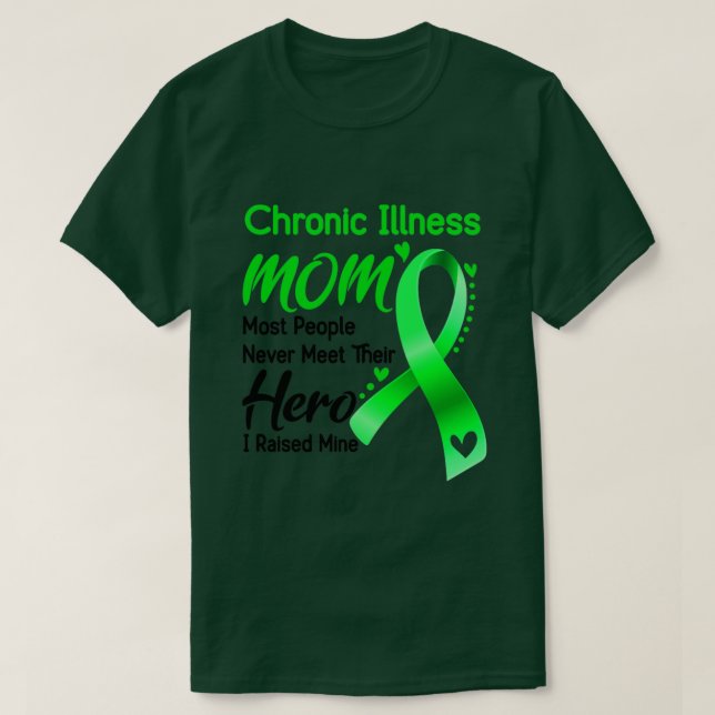 Camiseta Enfermedad Crónica MOM La mayoría de la gente nunc (Diseño del anverso)