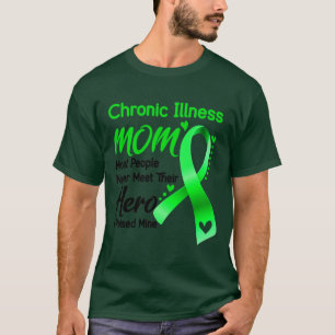 Camiseta Enfermedad Crónica MOM La mayoría de la gente nunc
