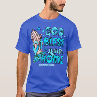 Camiseta Enfermedad de Addison Sensibilización dios bendice