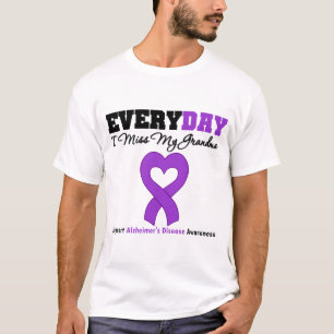 Camiseta Enfermedad de Alzheimer cada Srta. My Grandma del
