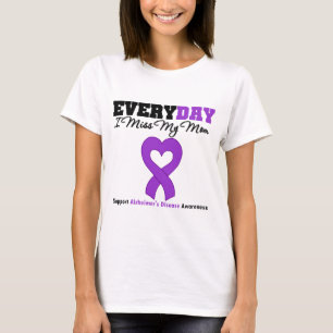 Camiseta Enfermedad de Alzheimer cada Srta. My Mom del día