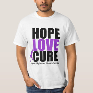 Camiseta Enfermedad de Alzheimer de la curación del amor d