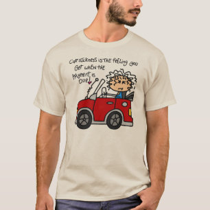 Camiseta Enfermedad de coche chistosa