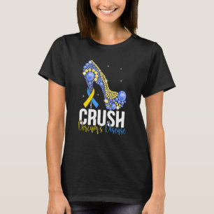 Camiseta Enfermedad de Dercum de aplastamiento de la cinta