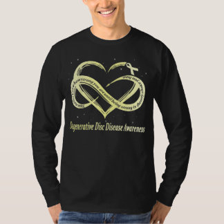 Camiseta Enfermedad de disco degenerativo y conciencia de D