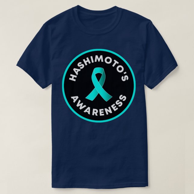 Camiseta Enfermedad de Hashimotos Disability Awareness (Diseño del anverso)