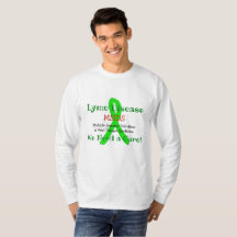 Camiseta Enfermedad de Lyme Crónica MSIDS Necesita