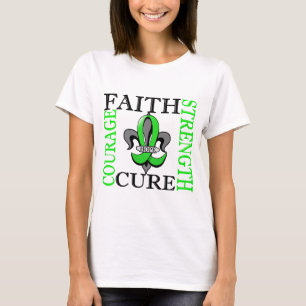 Camiseta Enfermedad de Lyme de la flor de lis 3