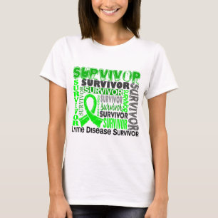 Camiseta Enfermedad de Lyme del superviviente 10