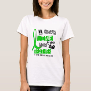 Camiseta Enfermedad de Lyme llevo la verde lima para mi