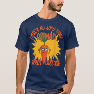Camiseta Enfermedad de zanahoria loca amante de los aliment