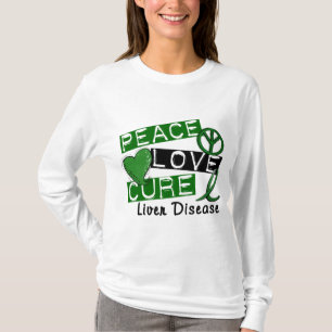 Camiseta Enfermedad del higado de la curación del amor de