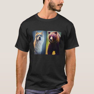 Camiseta Enfermedad del Oso Animal Salvaje de Guay y del Hu