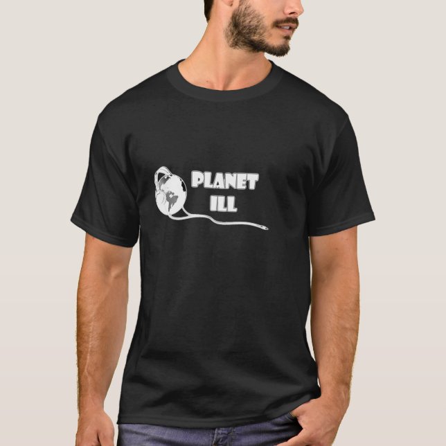 Camiseta Enfermedad del planeta recargada (Anverso)