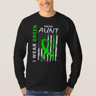Camiseta Enfermedad del riñón de la tía verde Conciencia so