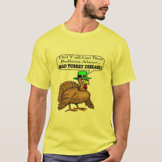 Camiseta - enfermedad enojada de Turquía