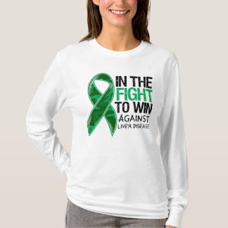 Camiseta Enfermedad Hepática - Lucha Para Ganar