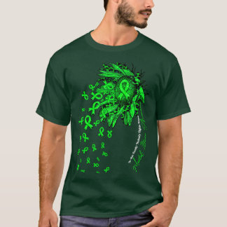 Camiseta Enfermedad mental Awareness sunflower nadie lucha 
