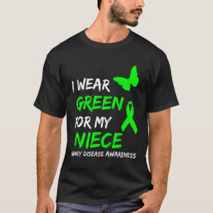 Camiseta Enfermedad Que Uso Verde Para Mi Cinta 1 De La sob