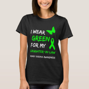 Camiseta Enfermedad que uso verde para mi cuñada hija